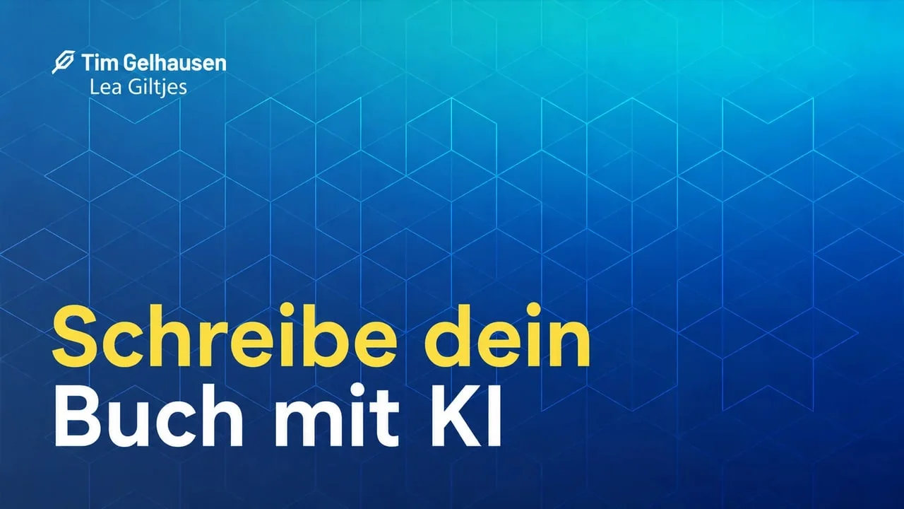 Schreibe dein Buch mit KI
